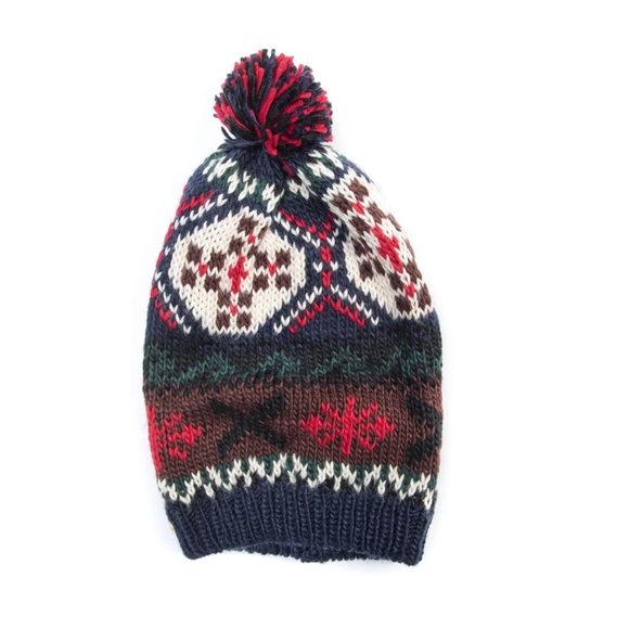 MUK LUKS Women's Fair Isle Slouch Beanie Toque - NWOT - Picture 2 of 3